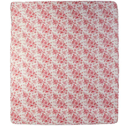 Toile Garden Quilted Sham