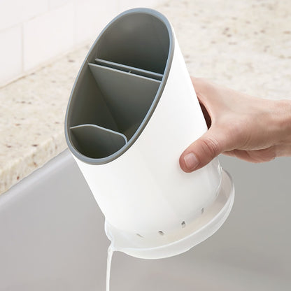 Kitchen Utensil Holder with Drip Tray