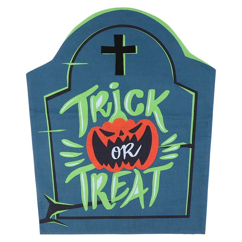 Trick-or-Treat Halloween Dining Chair Covers Set of 2