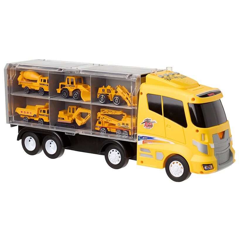Truck Carry Case with Diecast Cars