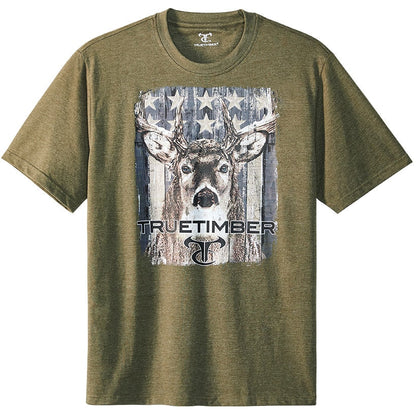 True Timber Americana Men's Short Sleeve Graphic T-Shirt