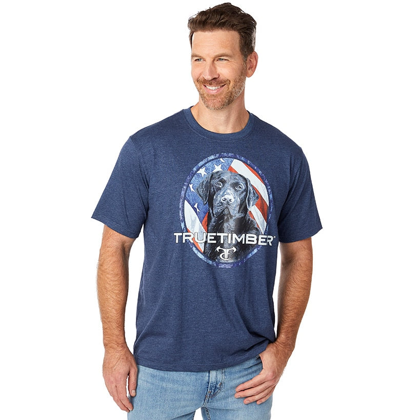 True Timber Americana Men's Short Sleeve Graphic T-Shirt