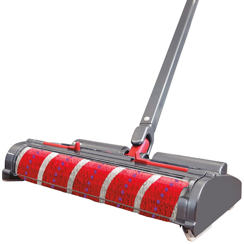 Turbo Sweeper Powerful Cordless And Self-Cleaning For Floors And Carpets