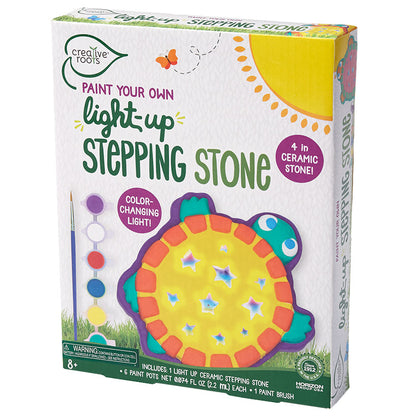 Paint Your Own Light-Up Stepping Stone