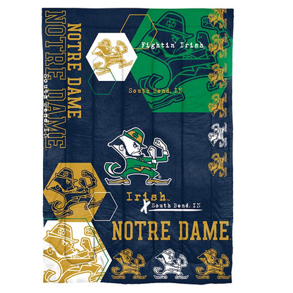 NCAA Hexagon Comforter Set