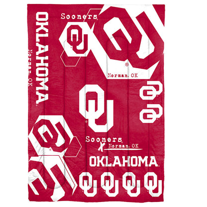 NCAA Hexagon Comforter Set