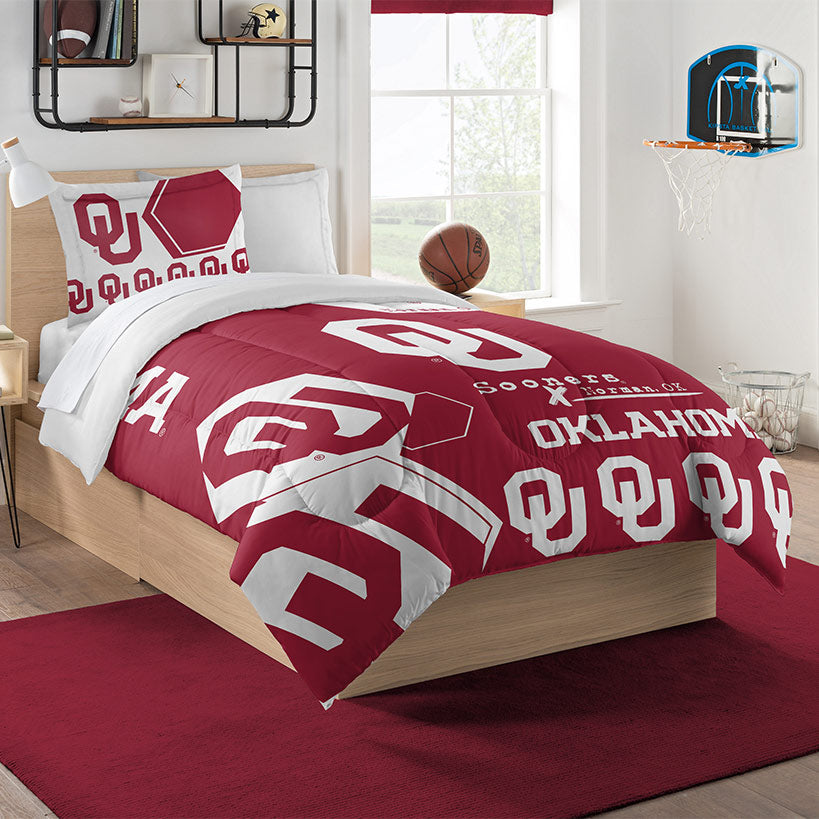 NCAA Hexagon Comforter Set