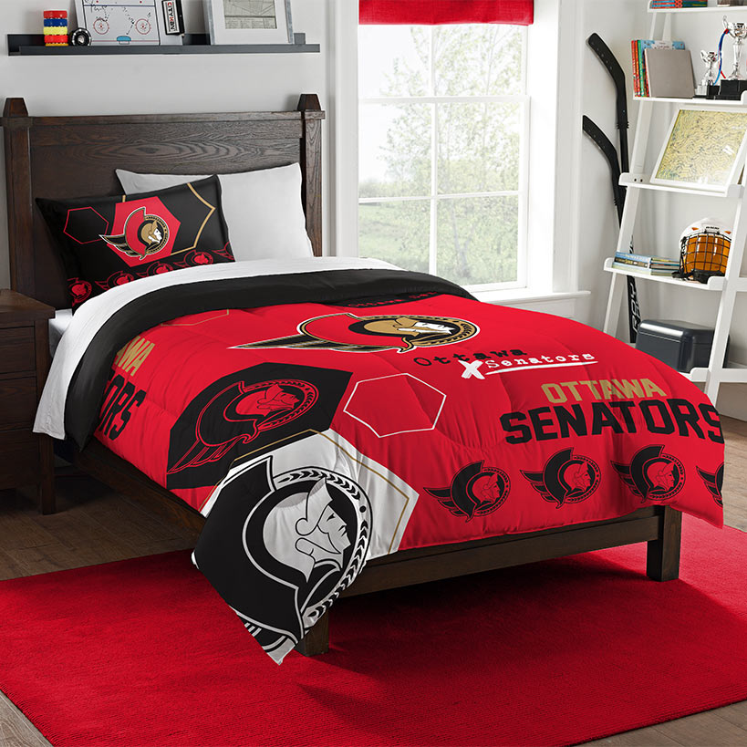 NHL Hexagon Comforter Sets