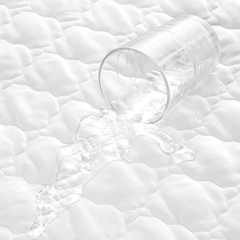 Washable Waterproof Bed Pad with Wings