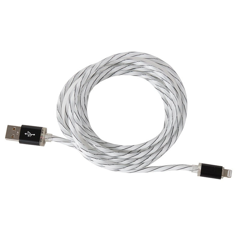 6-Ft. LED Light-Up USB Charging Cables
