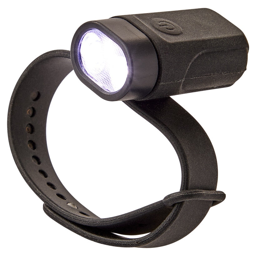 USB Rechargeable Waterproof Wristband Flashlight 2 LEDS 200 Lumens
