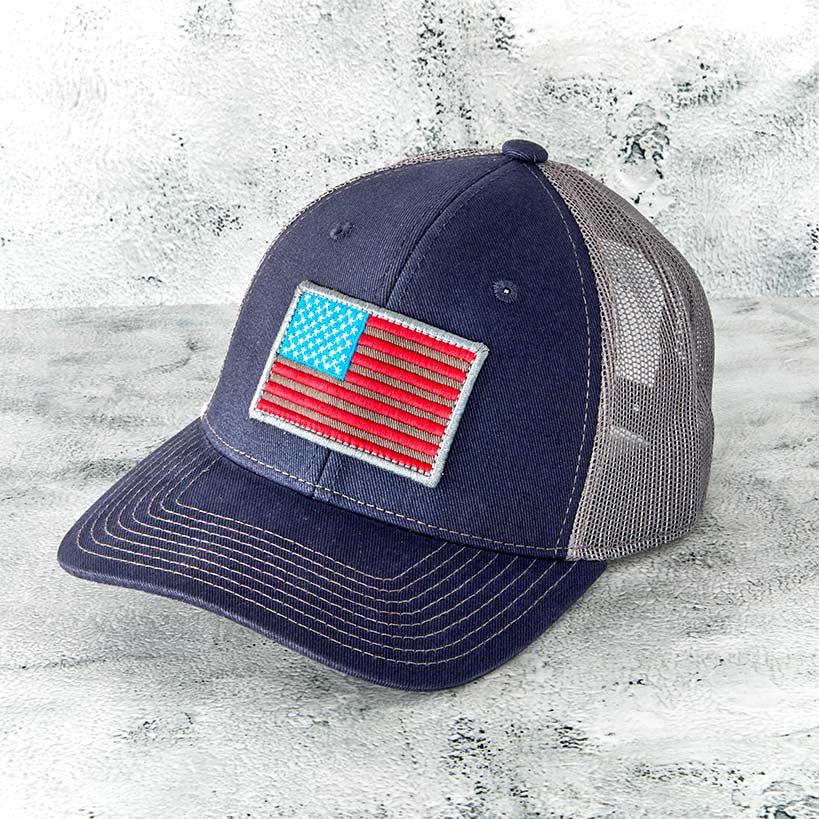 American Flag Hats#select-color_blue/grey