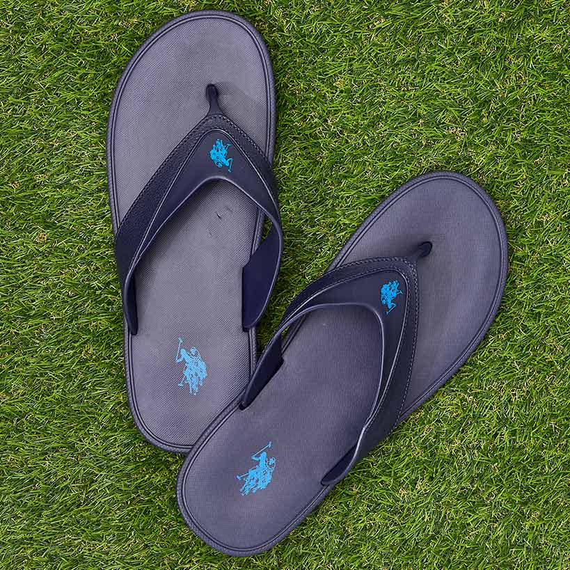 Men's U.S. Polo Association Flip Flop Sandals#select-color_blue