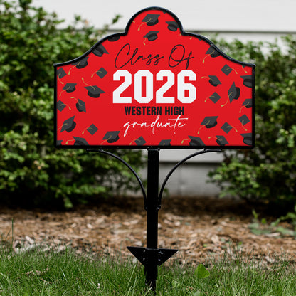 Personalized Graduation Magnet Yard Sign