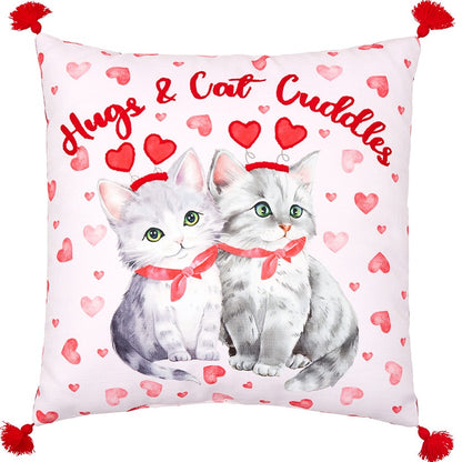 Valentine's Day Embroidered or Shaped Decorative Pillow