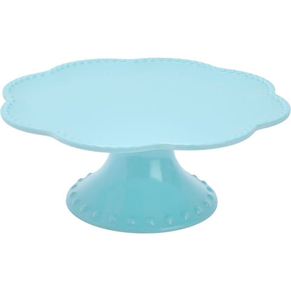 Vintage Beaded Melamine 10" Decorative Cupcake or Cake Stand
