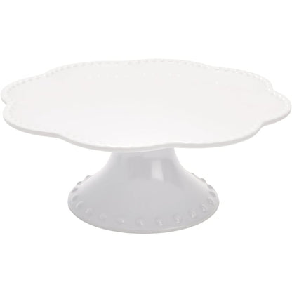 Vintage Beaded Melamine 10" Decorative Cupcake or Cake Stand