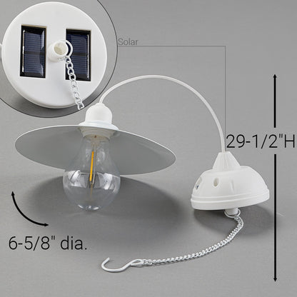 Vintage Hanging Solar Lamps