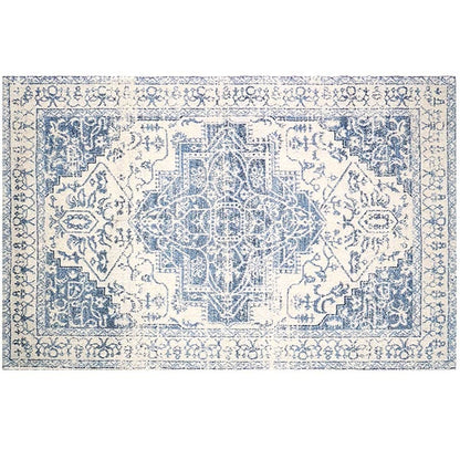 Vintage Medallion Washable Area Rug Accent Rug or Runner Rug