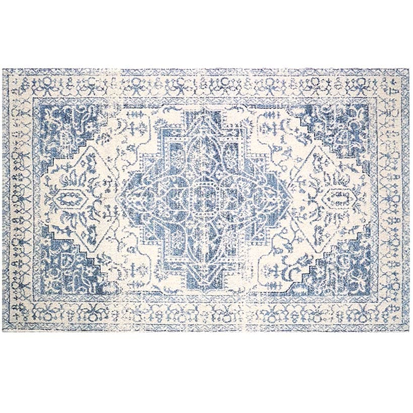Vintage Medallion Washable Area Rug Accent Rug or Runner Rug