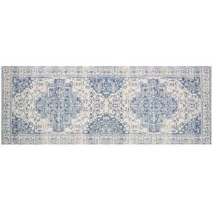Vintage Medallion Washable Area Rug Accent Rug or Runner Rug