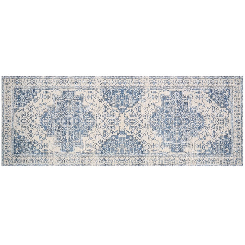 Vintage Medallion Washable Area Rug Accent Rug or Runner Rug