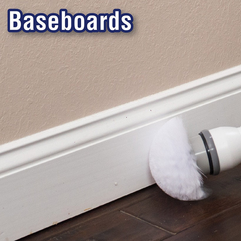 Voom™ Spin Scrubber Cordless Powerful With Heavy Duty All Purpose Brushes