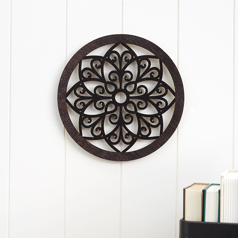 Scrolled Wall Medallion Elegant Metal Wall Art Decor#select-design_star