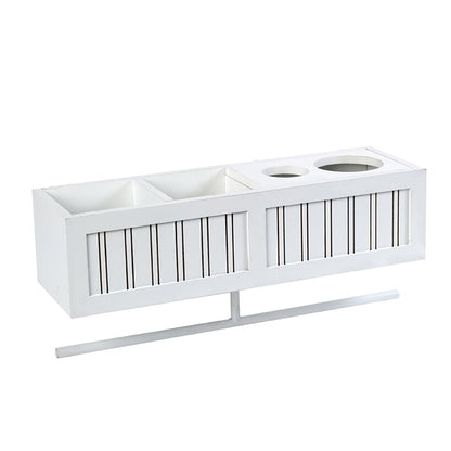 Beauty Wall Shelf with Towel Bar