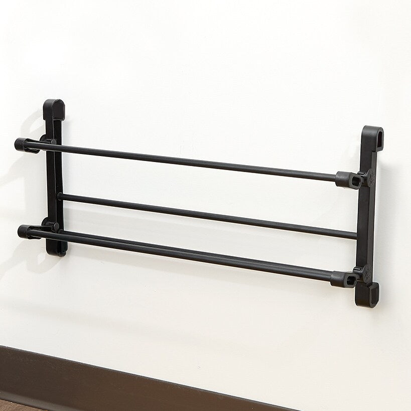 Space-Saving Wall-Mounted Storage Shoe Rack Organizer