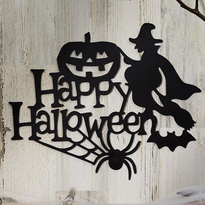 Wall Silhouette Halloween Signs