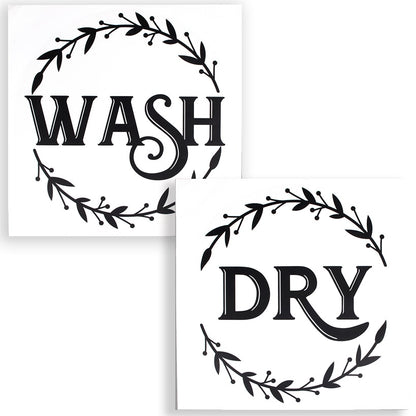 Industrial Farmhouse Laundry Decals