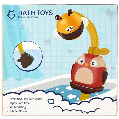 Water Pump Bath Toy-Bee and Owl