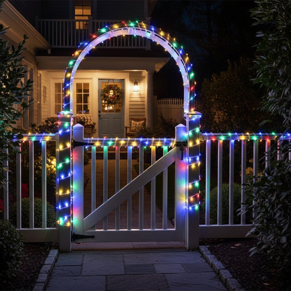 Waterproof Rope Lights With 8 Light Settings - 17 Ft