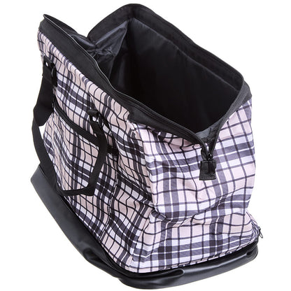 Women's Plaid Travel Duffle Bag