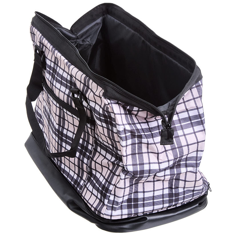 Women's Plaid Travel Duffle Bag