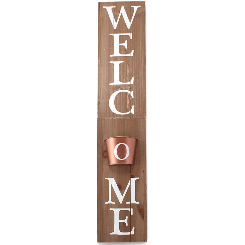 Welcome Spring Front Porch Decor