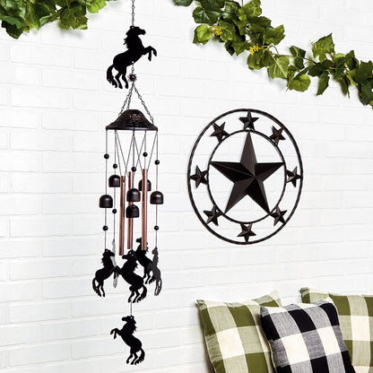 Western Theme Horse Windchime