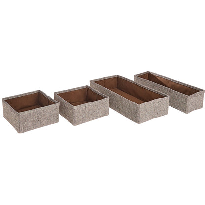 Whitmor Bedroom or Closet Drawer Organizers - Set of 4