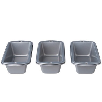 Wilton Nonstick Mini Loaf Baking Pans - Set of 3