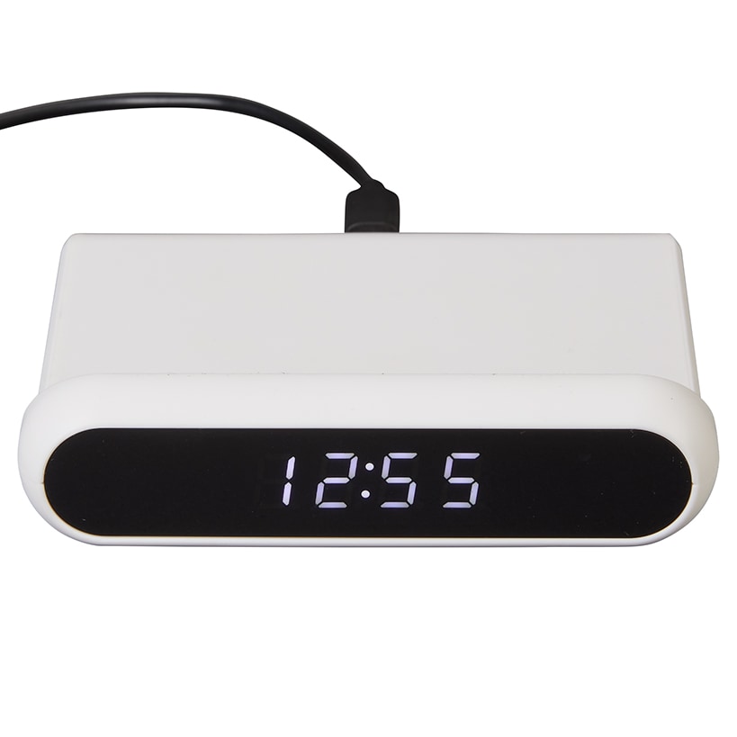 Wireless Charging Pad with Clock