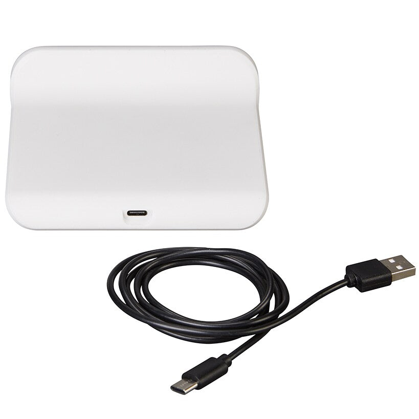 Wireless Charging Pad with Clock