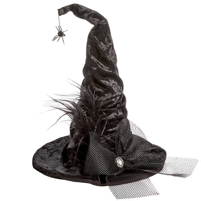 Halloween Spooky Black Witch Hat Decor