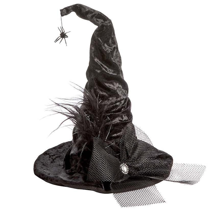 Halloween Spooky Black Witch Hat Decor