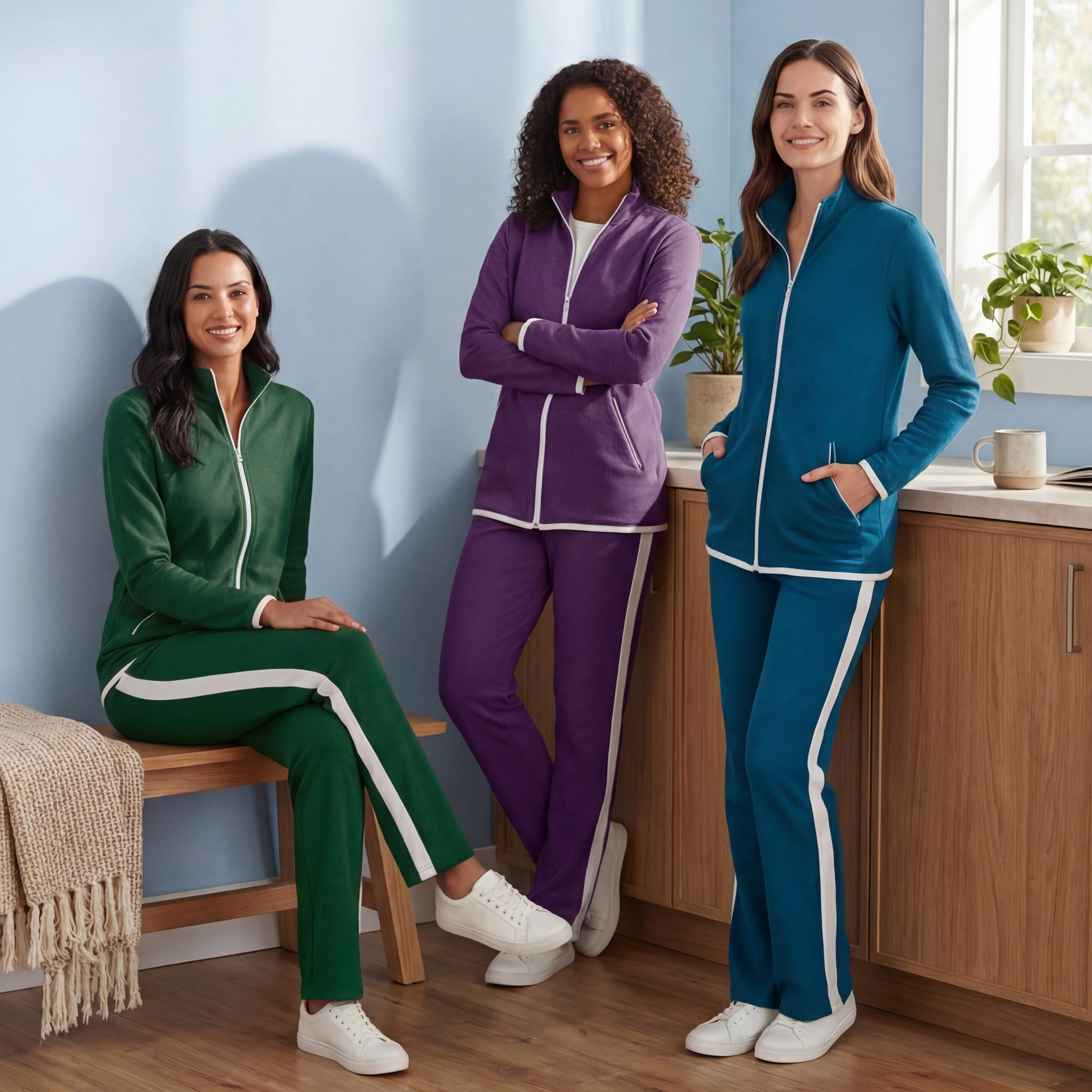 Women's Tracksuit Loungewear Set