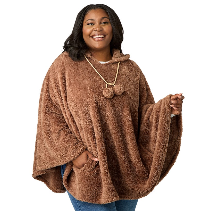 Women's Comfy Cozy Weekend Poncho