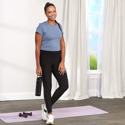 Women's Ribbed Yoga Leggings