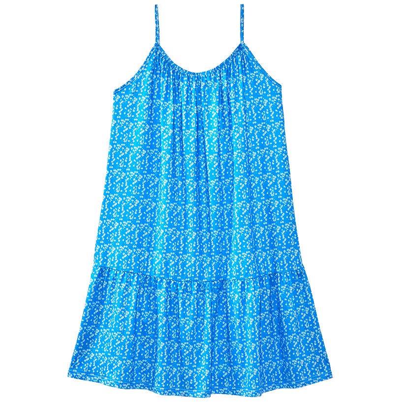 Women's Loose Dress with Spaghetti Straps#select-color_blue