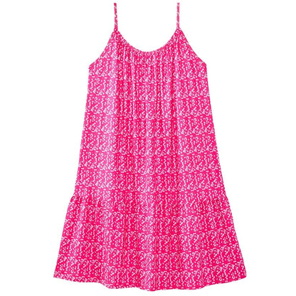 Women's Loose Dress with Spaghetti Straps