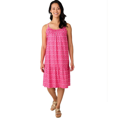 Women's Loose Dress with Spaghetti Straps